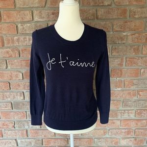 Banana Republic Je t’aime Sweater PXS Petite XS
